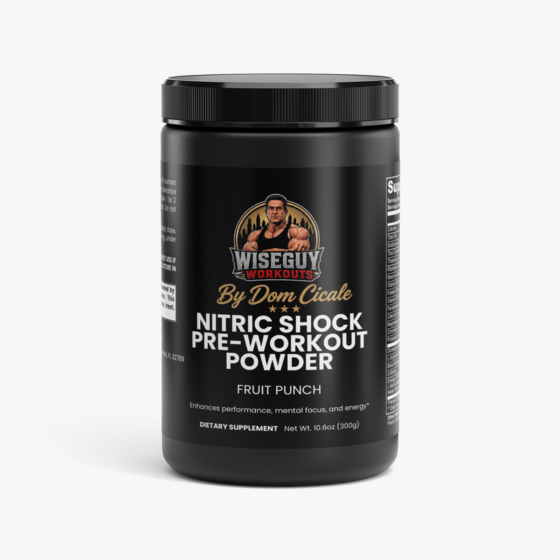 Wiseguy Pre-Workout Powder (Fruit Punch)