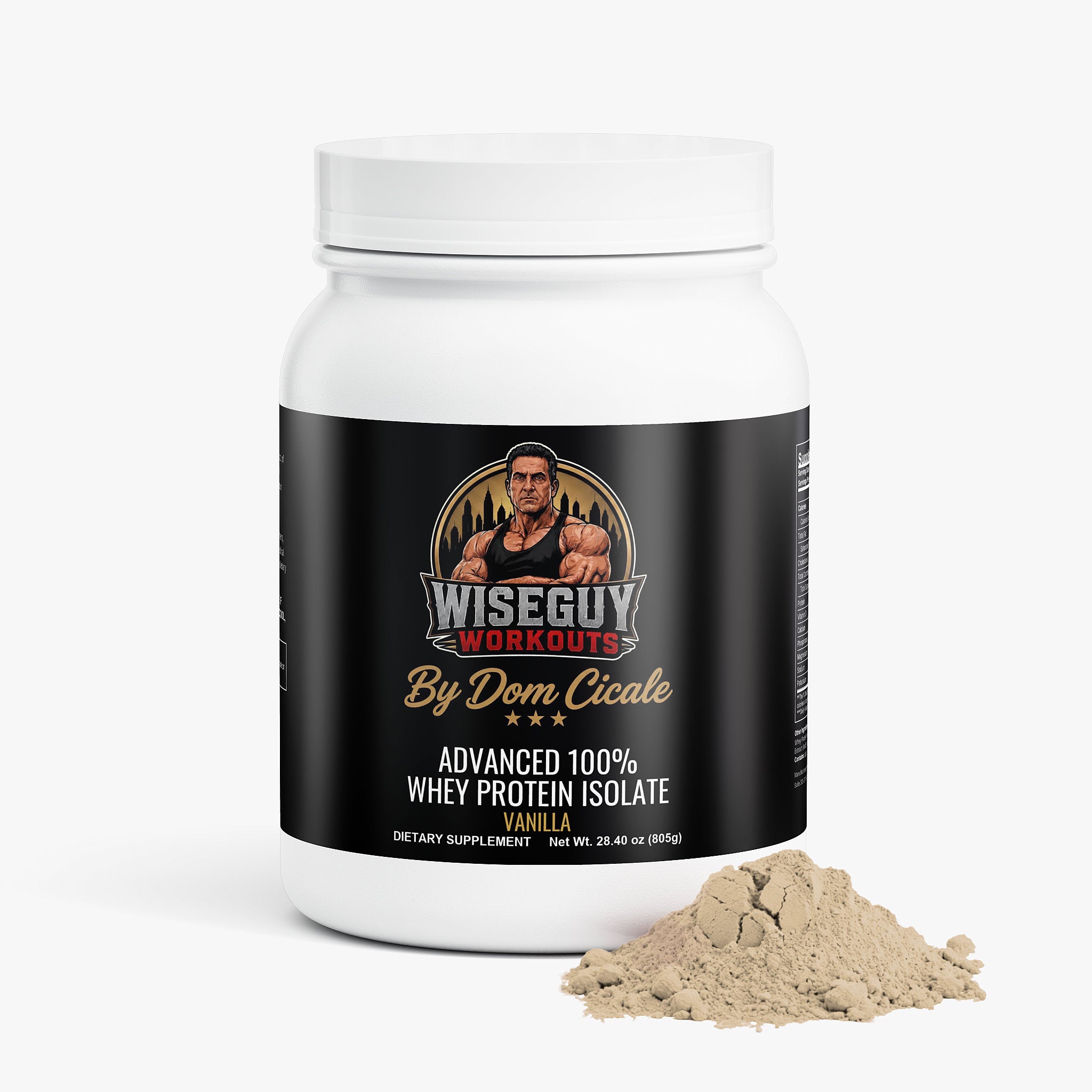 Wiseguy Whey Protein Isolate (Vanilla)
