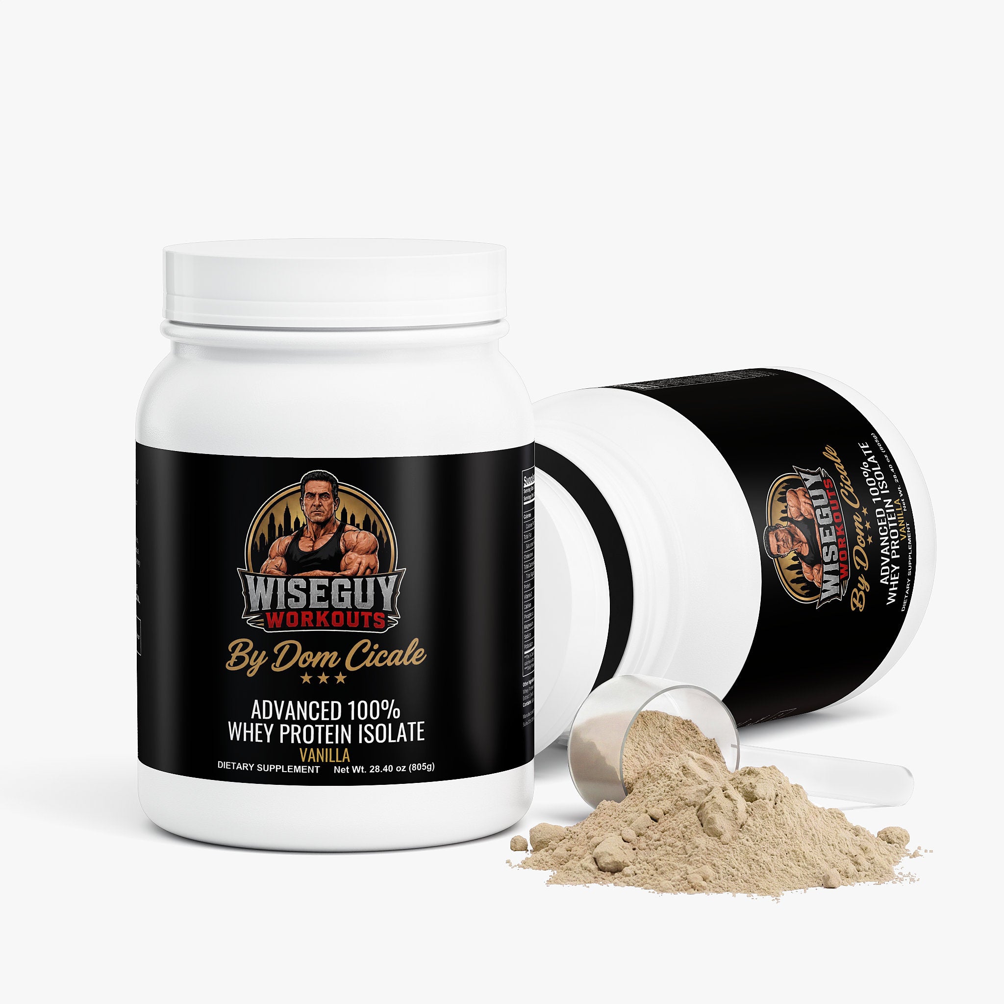 Wiseguy Whey Protein Isolate (Vanilla)