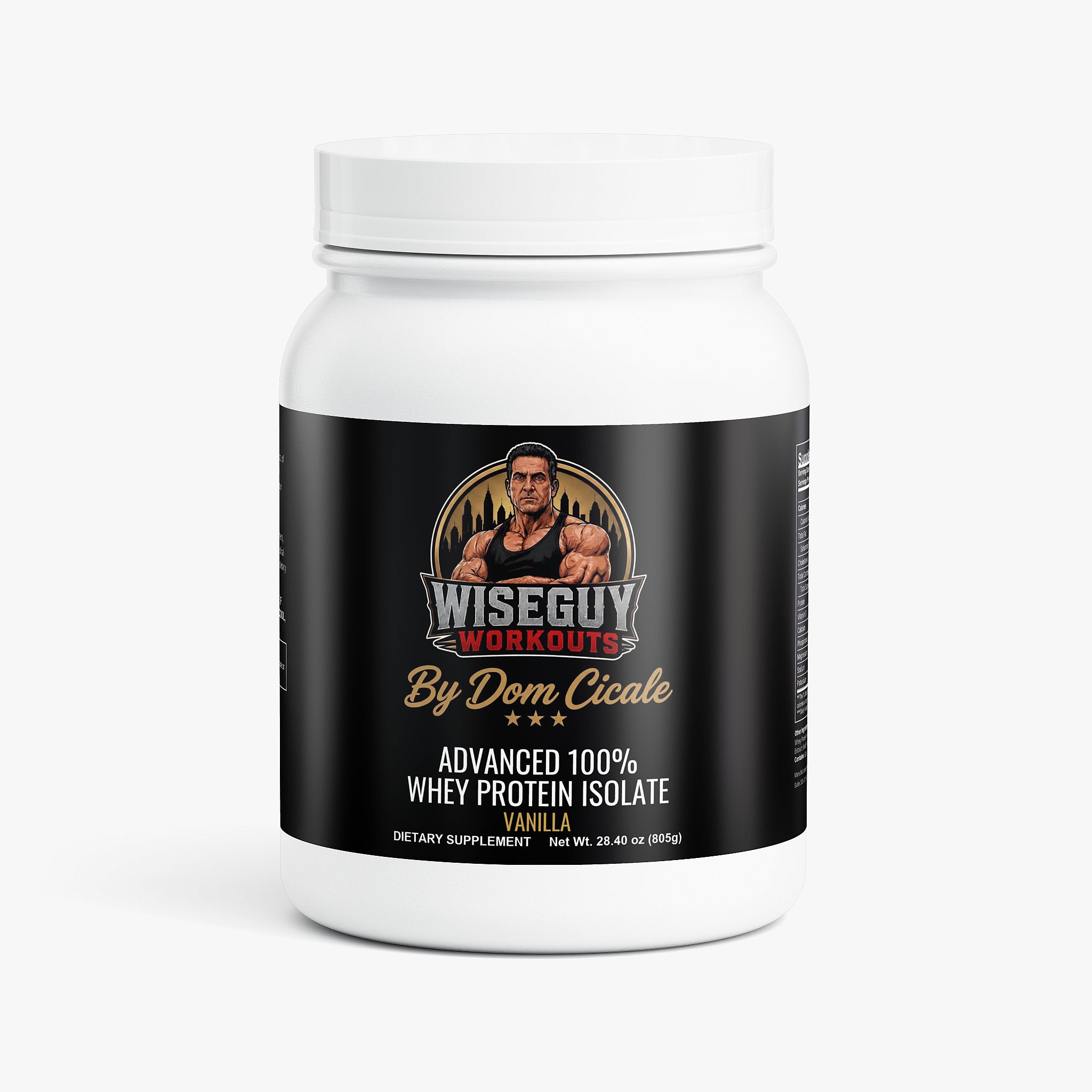 Wiseguy Whey Protein Isolate (Vanilla)