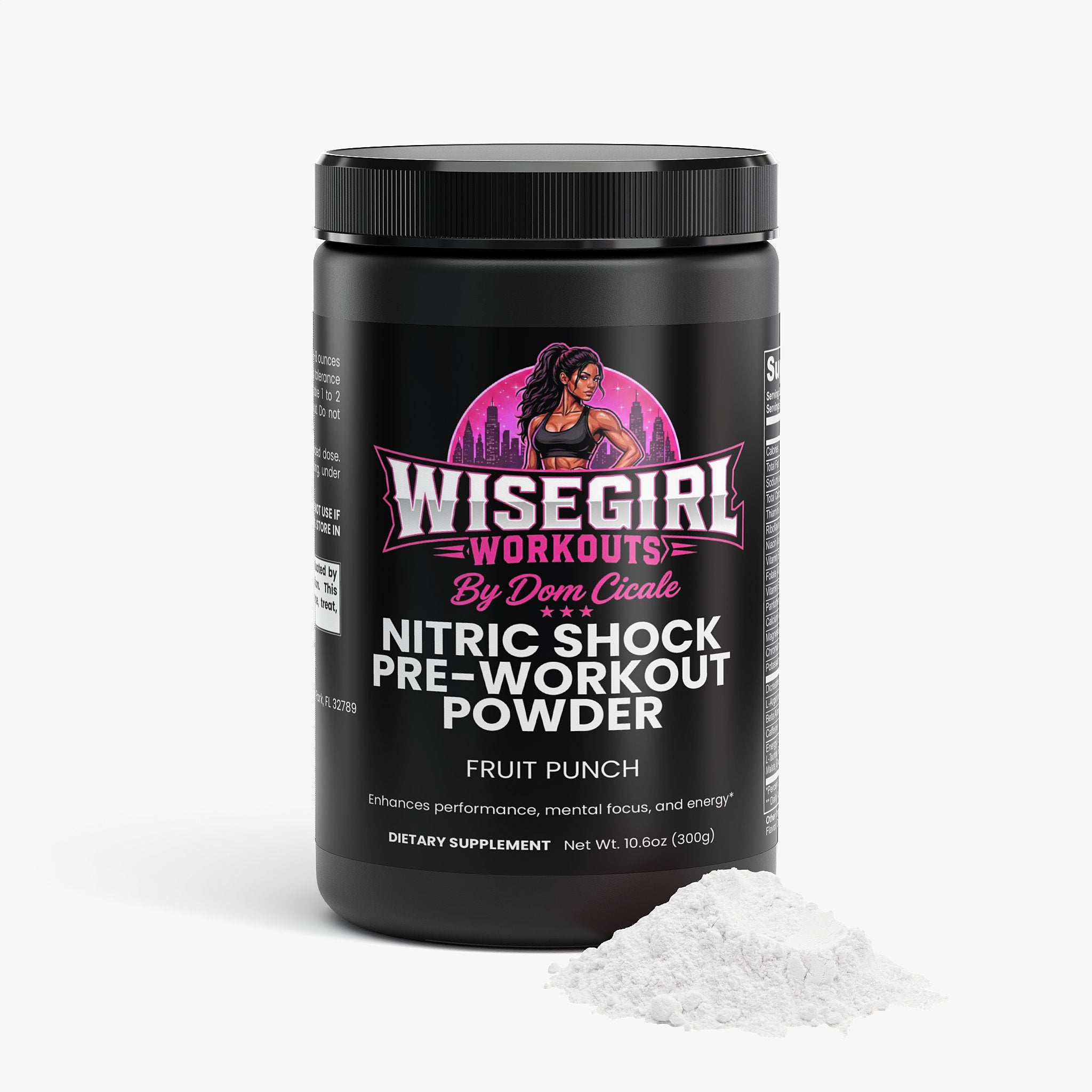 Wisegirl Pre-Workout Powder (Fruit Punch)