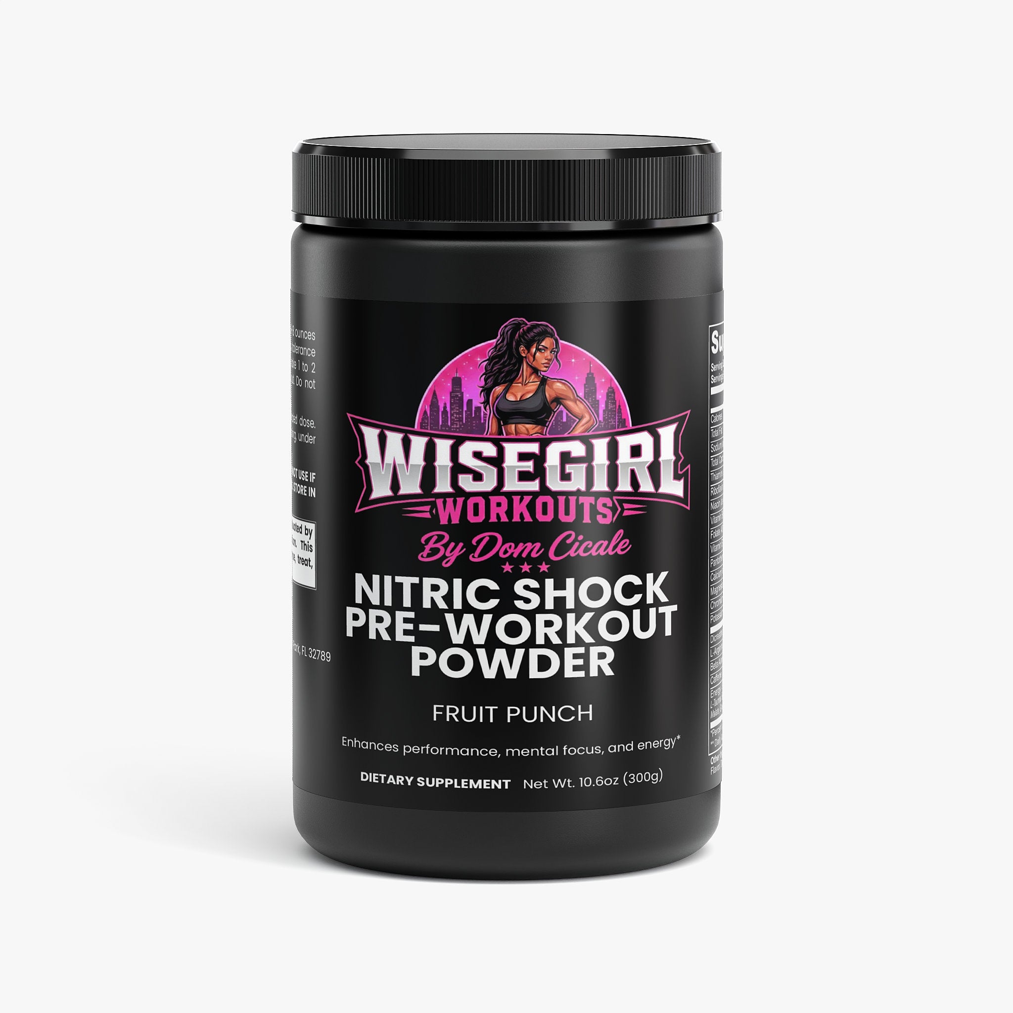 Wisegirl Pre-Workout Powder (Fruit Punch)