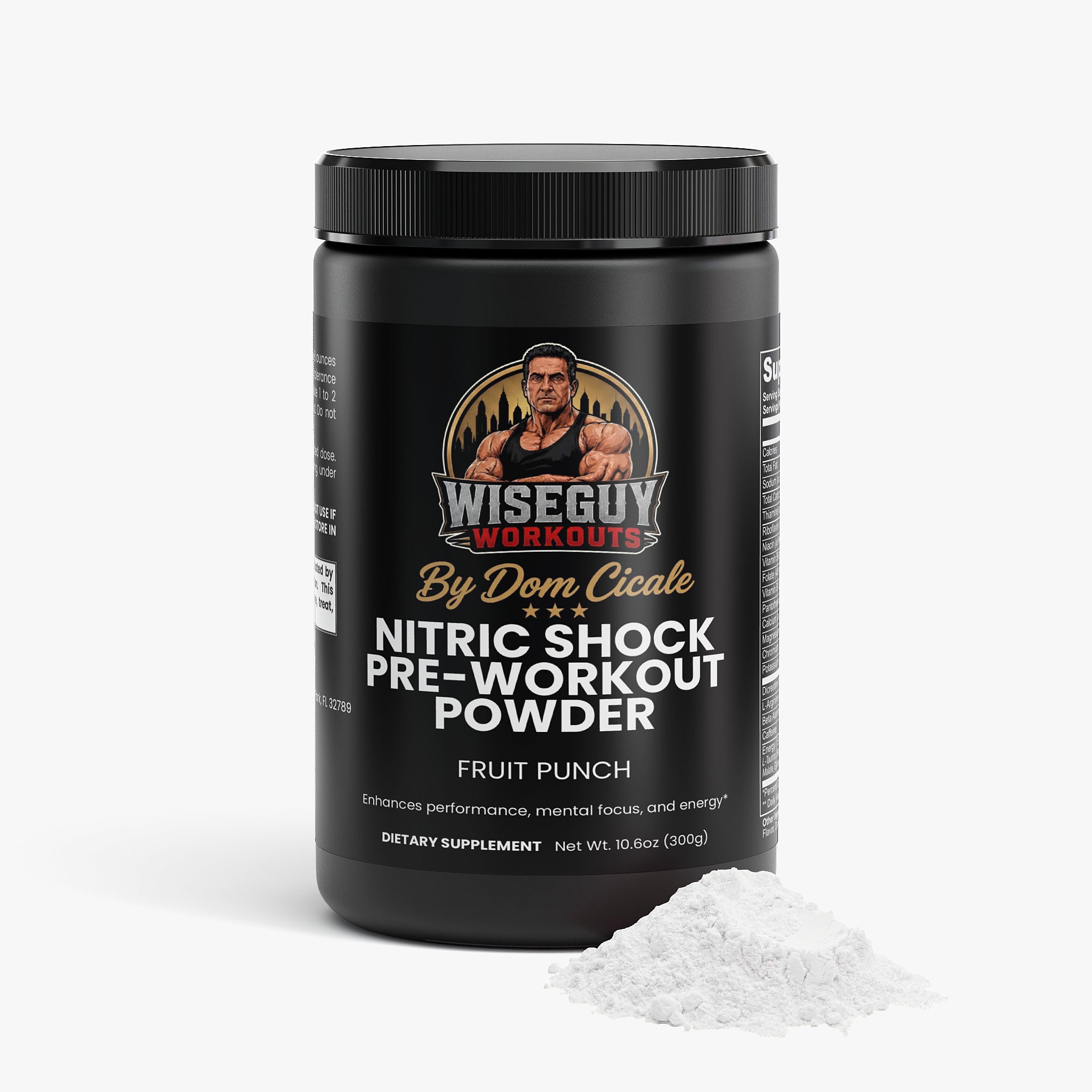 Wiseguy Pre-Workout Powder (Fruit Punch)