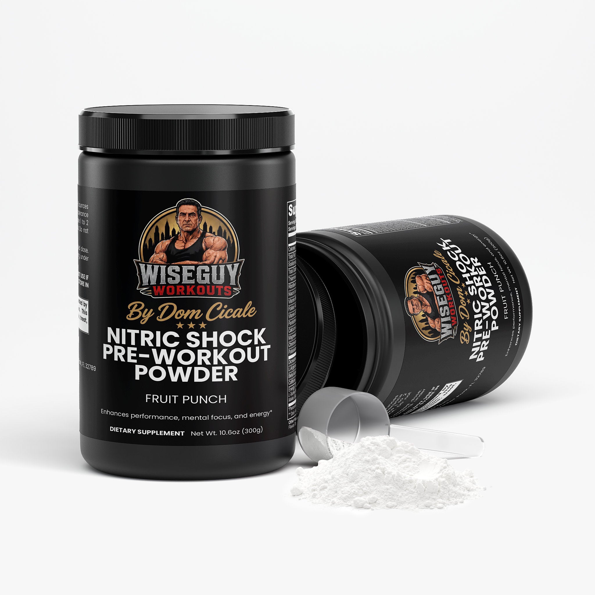 Wiseguy Pre-Workout Powder (Fruit Punch)
