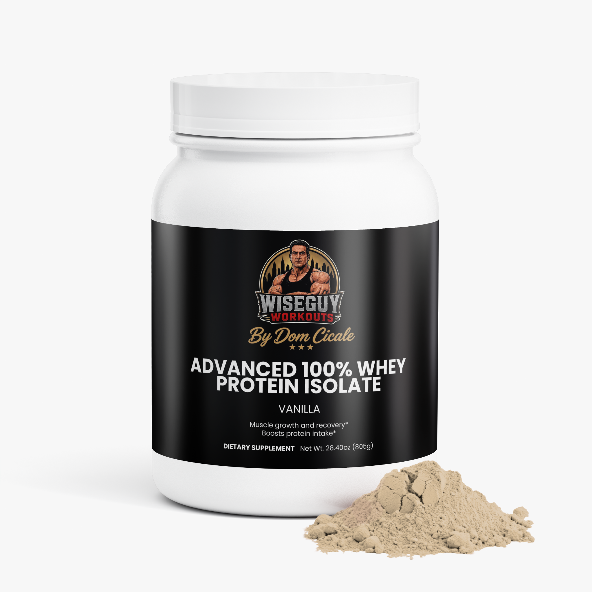 Wiseguy Whey Protein Isolate (Vanilla)
