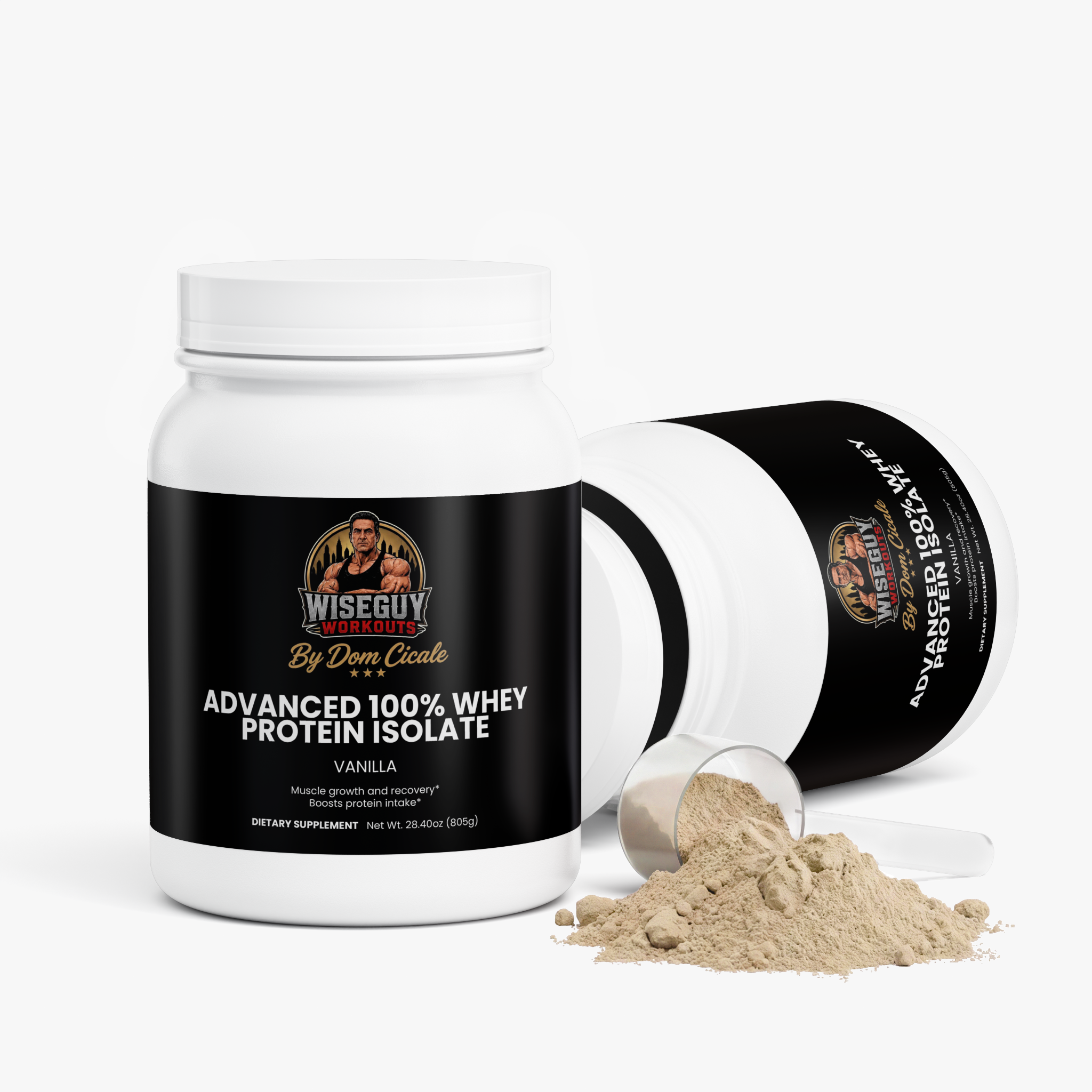 Wiseguy Whey Protein Isolate (Vanilla)