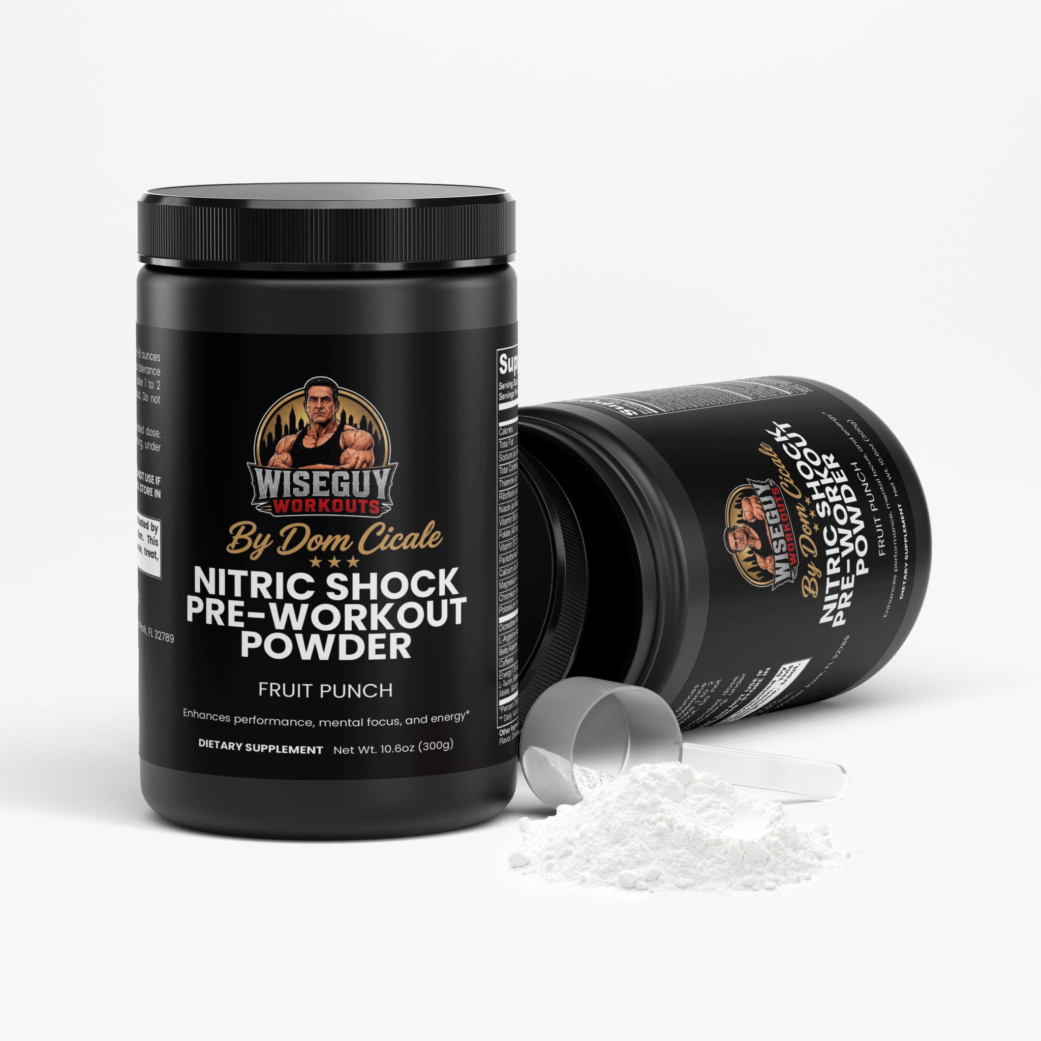 Wiseguy Pre-Workout Powder (Fruit Punch)