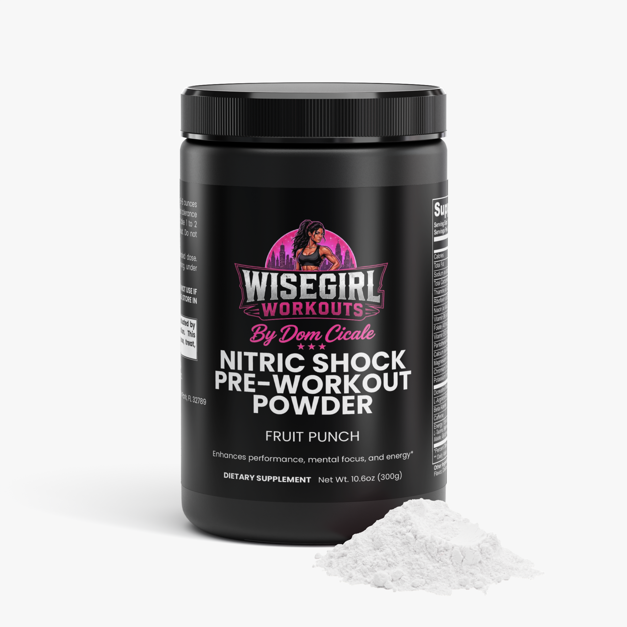 Wisegirl Pre-Workout Powder (Fruit Punch)
