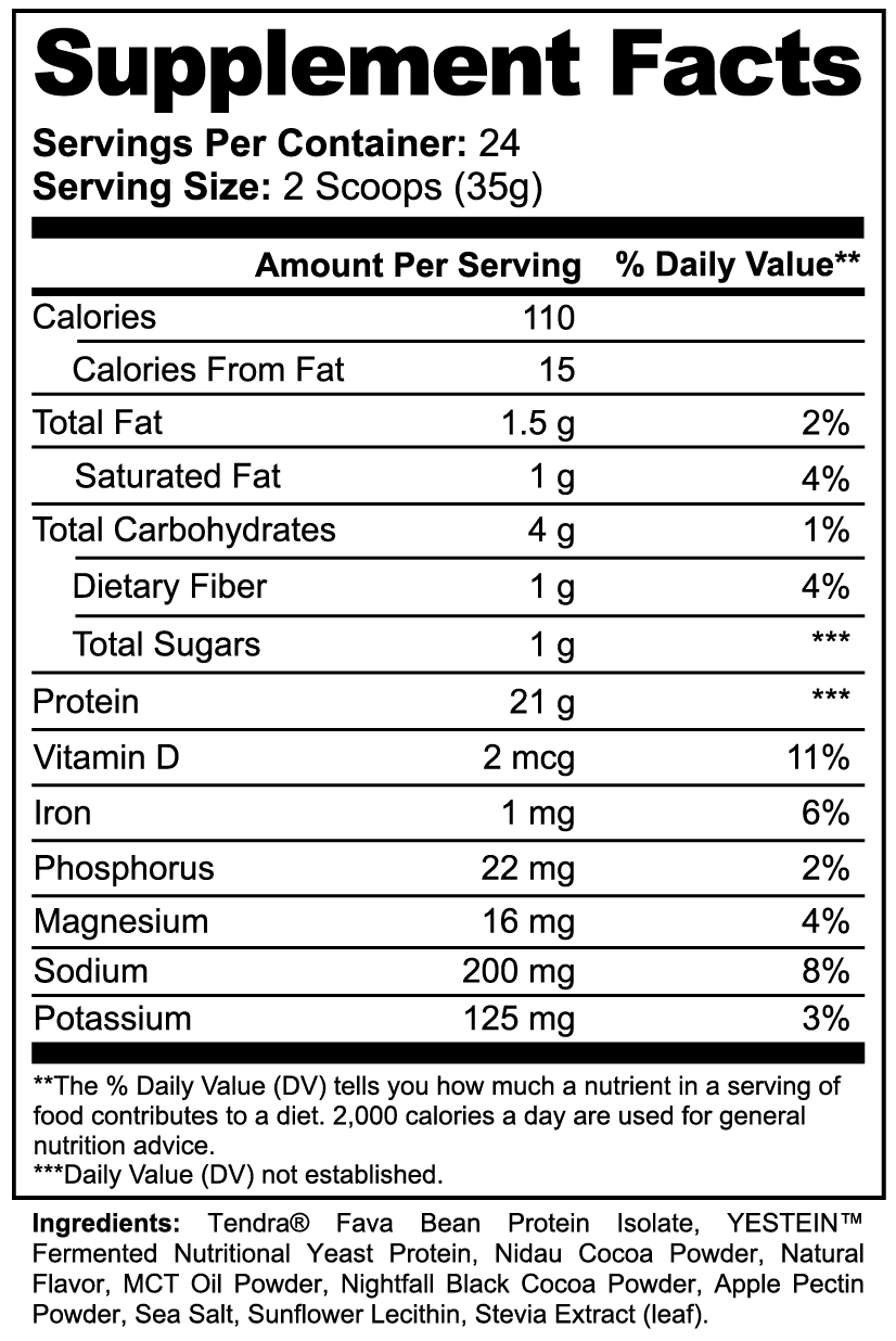 Wiseguy Plant Protein (Chocolate)